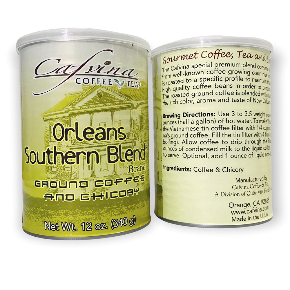 Cà Phê - Orleans Southern Blend Brand - 340gr/hộp - Cà phê hoà tan cao cấp nhập khẩu từ Mỹ